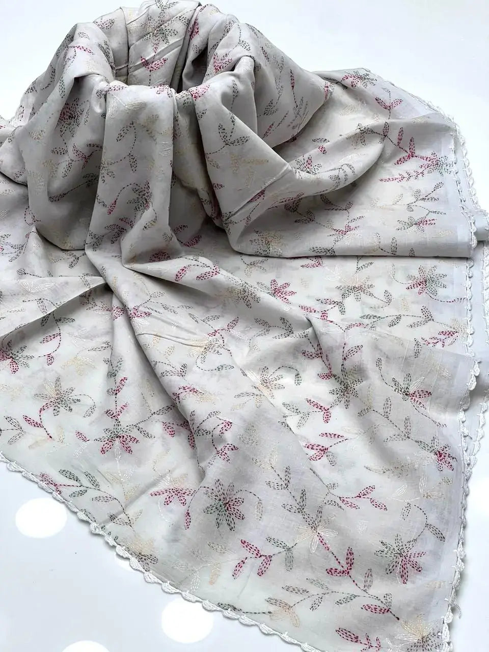 Pure lawn multani chadar